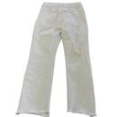 DL1961  Jeans Womens 28 White Bridget Bootcut High Rise Instasculpt Crop Ripped Photo 3