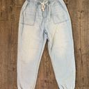 Celebrity Pink Re Generation by  Light Wash Denim Cargo Joggers Photo 2