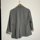 Tahari  Gray ASL Notched Two-Button Blazer Photo 6