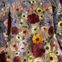 Flowered mini multicolor dress size M Size M Photo 4