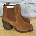 Diba Ser Eeta Suede Ankle Booties Size 7.5 Brown Photo 3