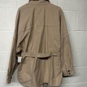 Free People  Clyde oversized coat snap Jacket Sz L Photo 4