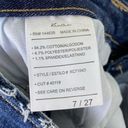 Edge Kancan Dark Wash Mila High Rise Distressed  Skinny Jeans Size 27 Photo 6