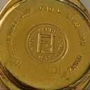 Fendi  640L gold plated watch face Photo 4