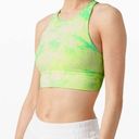 Lululemon  Energy Bra High Neck Long Line Shibori Size 4 Photo 0