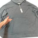 Max Studio  Grey Fleece-lined Sweatshirt Hoodie Photo 4