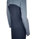 Karen Kane  Women's Large Gray Black ColorBlock Long Sleeve Midi Dress $108 NWT Photo 6