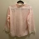 Natori  Pink Tunic With White Lace Accents Size Small Photo 5