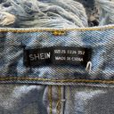 SheIn Denim Fringe Jeans Photo 2