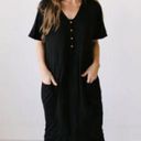 Onyx Dwell + Slumber Cocoon Caftan Dress  Photo 0