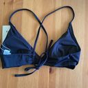 ANDIE  The Elwood Top Bikini Swimsuit Black size M NWT Photo 3