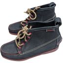 Sebago Docksides Women's Mariner Navy Blue Leather Lace Photo 5