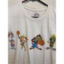 Looney Tunes Space Jam Vintage Style Graphic Short Sleeve T-Shirt Unisex Size Medium Photo 1