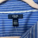 CHAPS  Blue White Pinstripe Button Down Photo 1