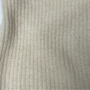 360 Cashmere  yellow/beige light weight knit cashmere pullover sweater Sz XS $334 Photo 6