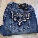 Miss Me  jeans cuffed capri cropped blue denim Photo 0