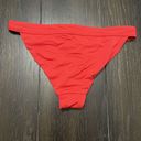 ANDIE  SWIM Banded Cheeky Bikini Bottom Size Small S Red NWT Beach Pool Swimsuit Photo 5