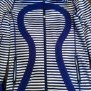 Lululemon  in stide full zip jacket size 2 striped Photo 3