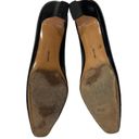 Salvatore Ferragamo  Vintage Black leather slip on pumps Size 10 Narrow Photo 8