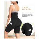 NEW Tummy Control High Waist Shapewear Shorts Thigh Slimmer Corset L Black Size L Photo 3