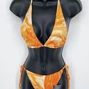 Naked Wardrobe  Swim Dreamsicle String Bikini Swimsuit NEW Sz S Style NW-W0732 Photo 0