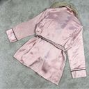 Mulberry THXSILK Women’s 19 Momme Mini Robe 100%  Silk Lotus Pink Size M Photo 6