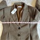 Mango  MNG Pleat Detail Blazer Houndstooth Photo 8