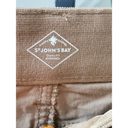 st. john's bay  Women's Brown Cotton Zipper Mid Rise Straight Leg Pant Size 12 Photo 3