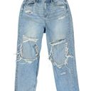 American Eagle Women’s  highest rise 90s ripped boyfriend jeans Photo 0