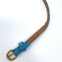 Vintage Blue 90s Unbranded  Thin Belt Photo 2