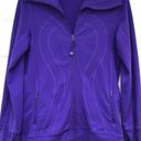 Lululemon  Purple Jacket-Size 6 Photo 2