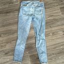 American Eagle size 6 super stretch jegging destroyed vintage jeans Photo 6