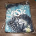 Samii Ryan NIP  Blue Tie Dye Butterfly Growth Hooded Sweatshirt Size Medium Photo 2