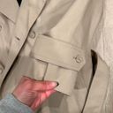 London Fog Khaki Trench Coat With Detachable Fleece Lining Photo 2