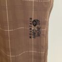 Mountain Hardwear  Brown Plaid Ski pants Photo 1