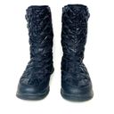 The North Face  Womens ThermoBall Button Up Black Waterproof Quilted Boots Sz 7 Photo 3