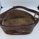 Roots Vintage  Canada Brown Leather Fanny Pack Waist Bag Adjustable Strap Photo 9