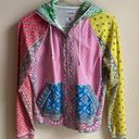 Lucky Brand  Bandana Hoodie Vintage Y2K Medium 100 cotton HTF Photo 0