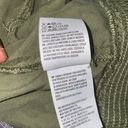 American Eagle  Outfitters Tencel Bomber Jacket in Olive Green Size Large Photo 8