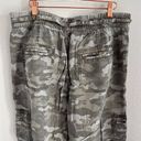 American Eagle  Camo Camouflage Elastic Waist Jogger Cargo Utility Large Photo 6