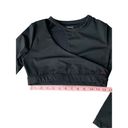 n:philanthropy  Black Roxbury Womens Cut-Out Asymmteric Crop Top Photo 9