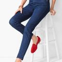 Talbots  Polka Dot Flawless Slim Ankle Jeans - 6P (6 Petite) Photo 0