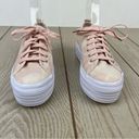 Keds  Platform Triple Kick Lace-up Sneakers US6 Pink Tie-Dye Canvas $75 Photo 2