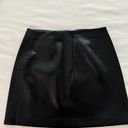 Aritzia Sunday Best Faux Leather Skirt Photo 3