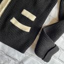 Gap Black Knit Cardigan Normcore Modest Medium Minimalist Photo 5