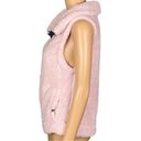 Tommy Hilfiger  pink, soft and cozy Sherpa fleece vest w/pockets. Size Small. EUC Photo 4