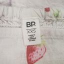 Nordstrom  BP Womens Size XXS Strawberry Printed Cropped Top Smocked Back Photo 1