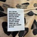 kim rogers NWT Kim Roger’s Long Sleeve Leopard Print Button Down Shirt Tan Black Size XL Photo 10