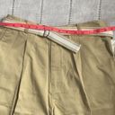 Cabin creek  NWOT khaki pleated shorts with canvas belt. Photo 5