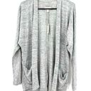 cupio NWT  size small gray open front cardigan sweater with‎ pockets Photo 0